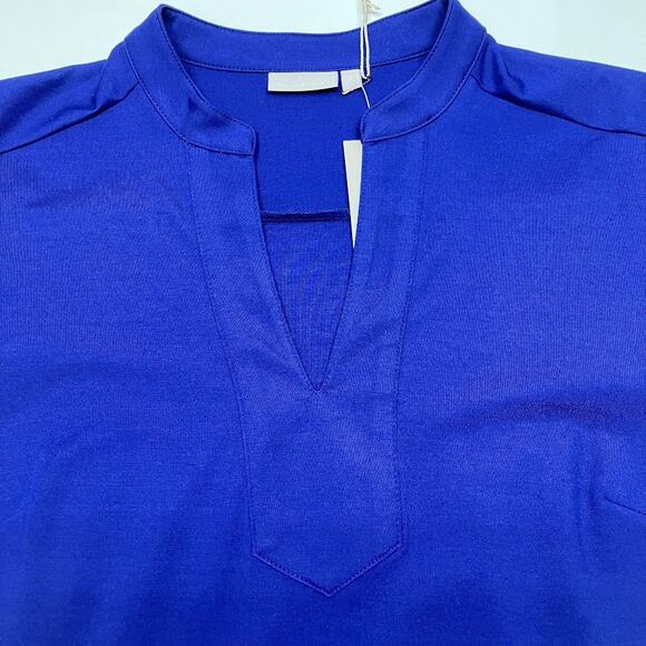 Ellie Kai Holly Stretch 3/4 Sleeved Priscilla Dress Royal Blue Size 2 NWT - Picture 7 of 11